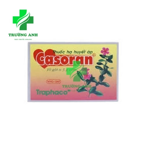 Thuốc hạ huyết áp Casoran Traphaco (Cốm trà) - Giúp ổn định huyết áp